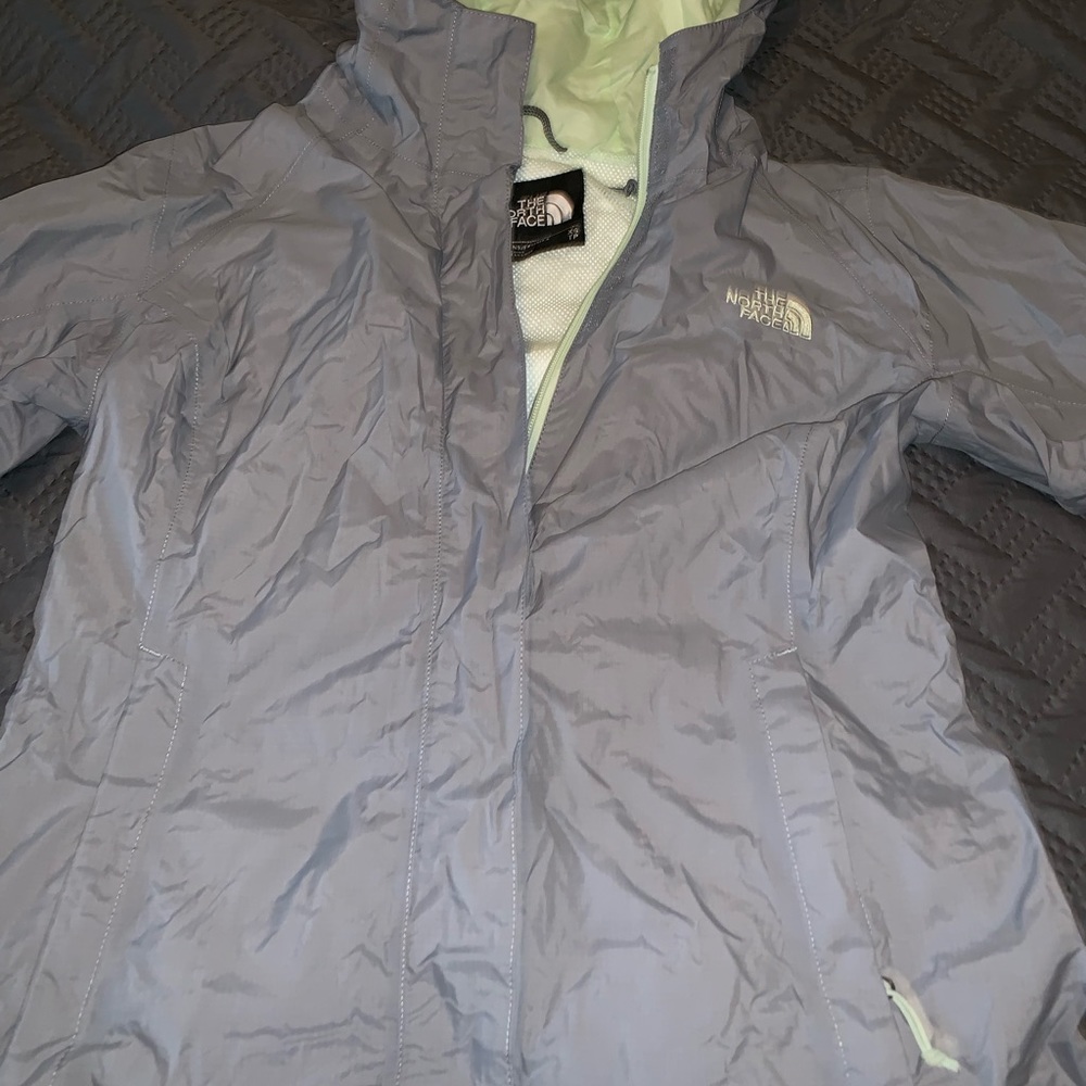 NorthFace rain jacket. In good condition.